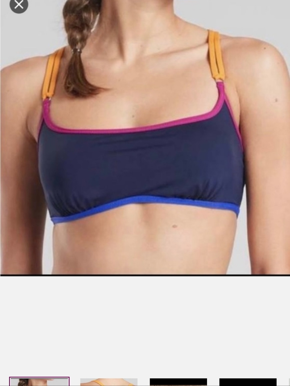 Athleta Kapalua Bikini Underwire Top 36B/C